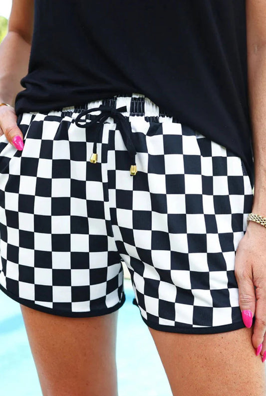 Women’s checkered shorts