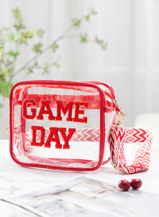 Clear Game day purses