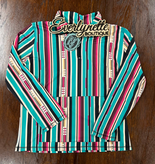 Serape pull over