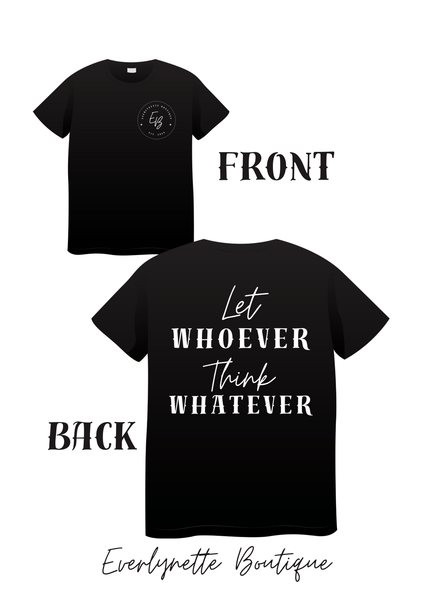 Let whoever think whatever