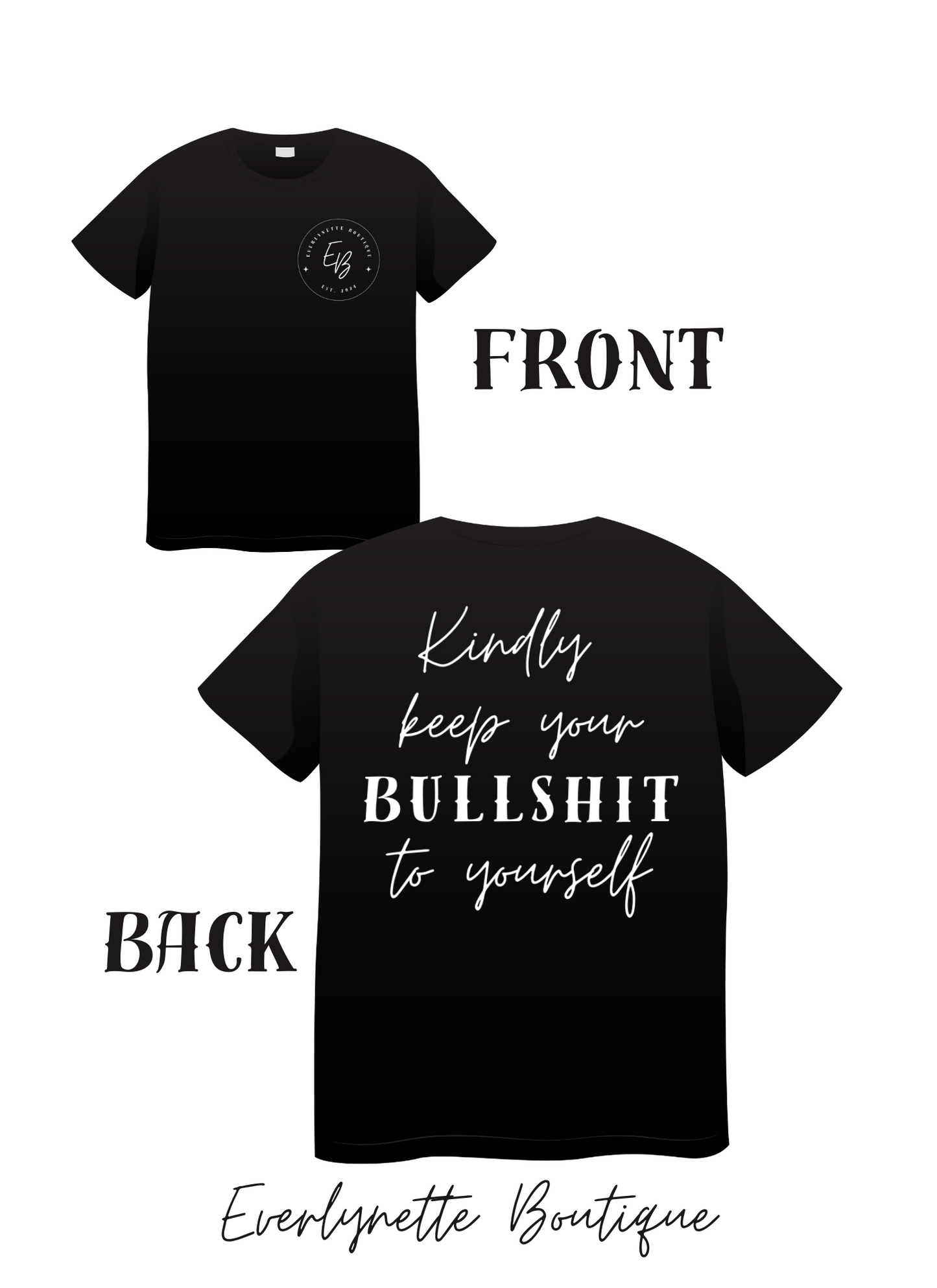 Kindly keep your bullshit to yourself
